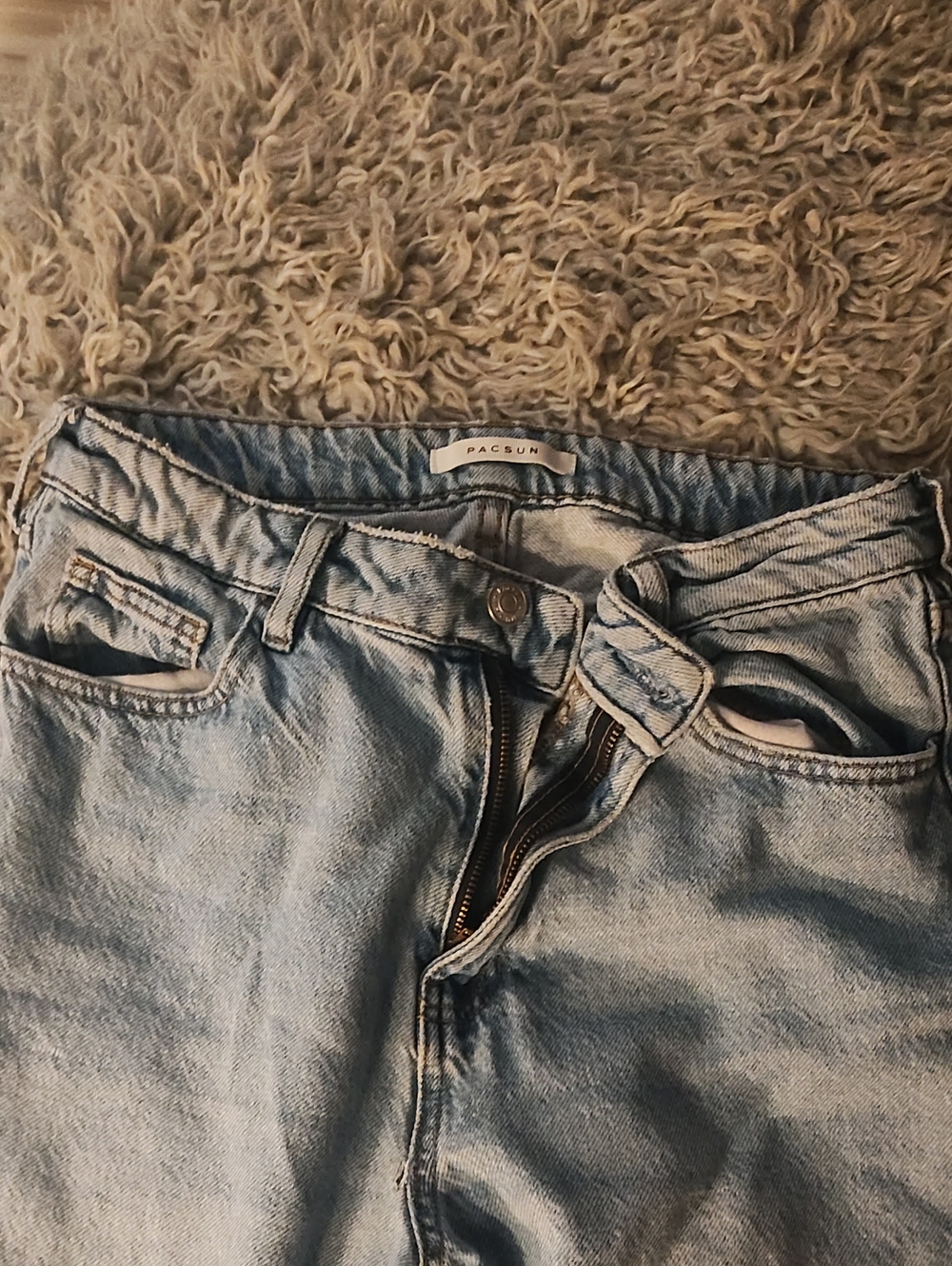 PacSun Women's Light Blue Boyfriend Jeans